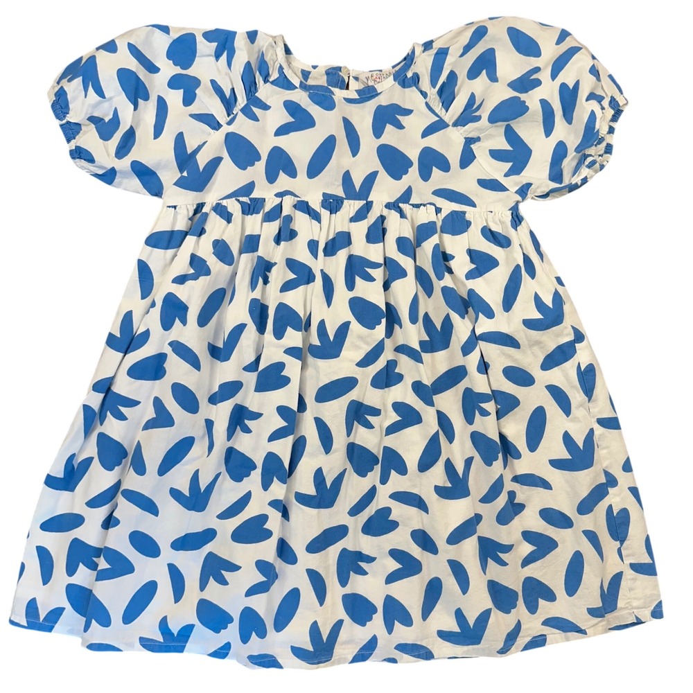 Compania Fantastica Mini Blue and White Dress Size 10